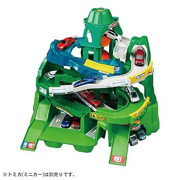 ミニカーのセット（写真1枚目と2枚目） Amazon.co.jp: 2つのコースをいったりきたり! ツインコースやま